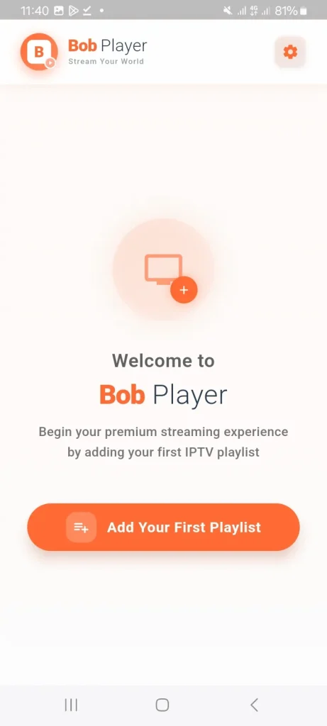 ajouter un playlist iptv sur bob player