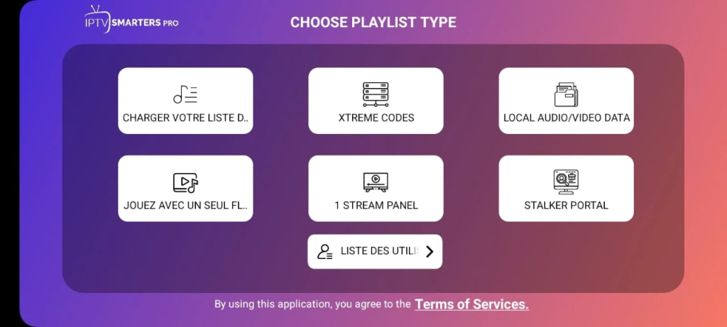 Ajouter liste IPTV via Xtream Code