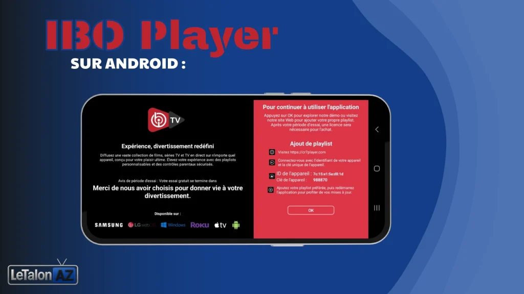 Ibo Player sur Android