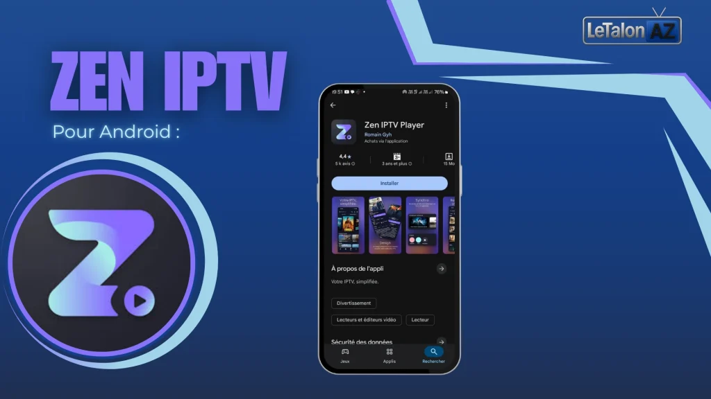 Zen IPTV pour Android