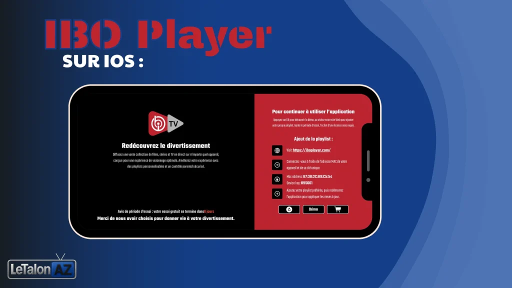 période d’essai ibo player