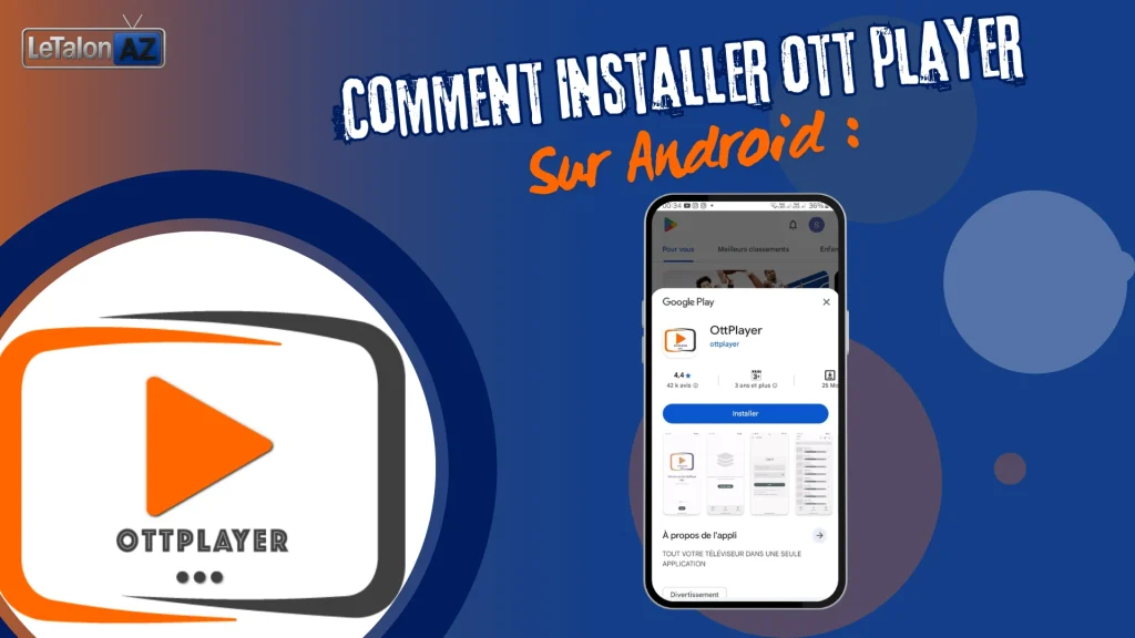 OTT player pour Android