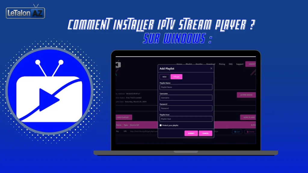 xtream code sur windows