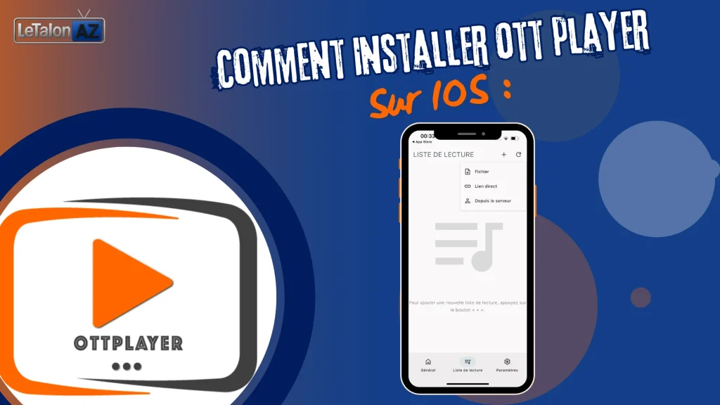 configuration OTT Player