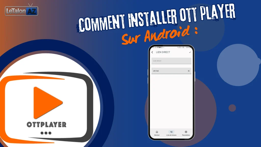 ajouter le lien M3U